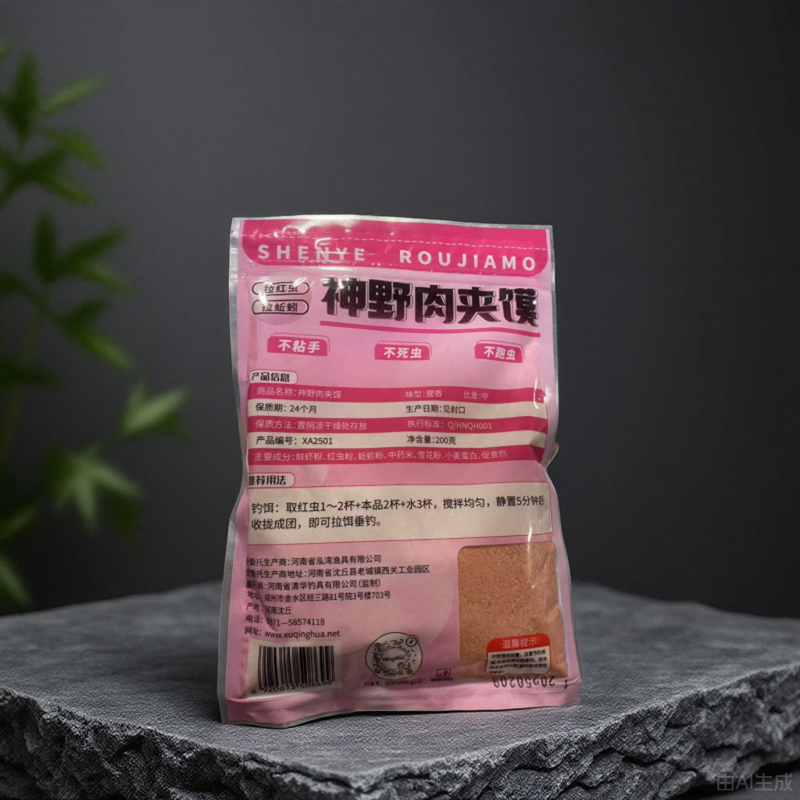 官方正品鱼膳房饵料拉红虫拉饵果冻饵金版轻滑鲫猾鱼饵神野肉夹馍 - 图0