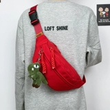 Брендовая японская нагрудная сумка подходит для мужчин и женщин, сумка для телефона для отдыха, рюкзак, сумка на одно плечо