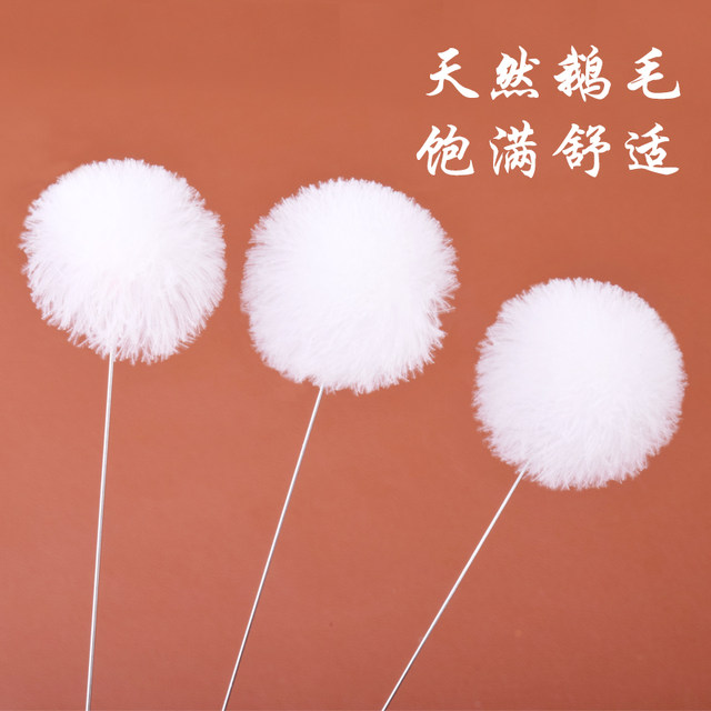 Yangzhou ເປັນມືອາຊີບ cannula ຫູທໍາຄວາມສະອາດ stick feather goose