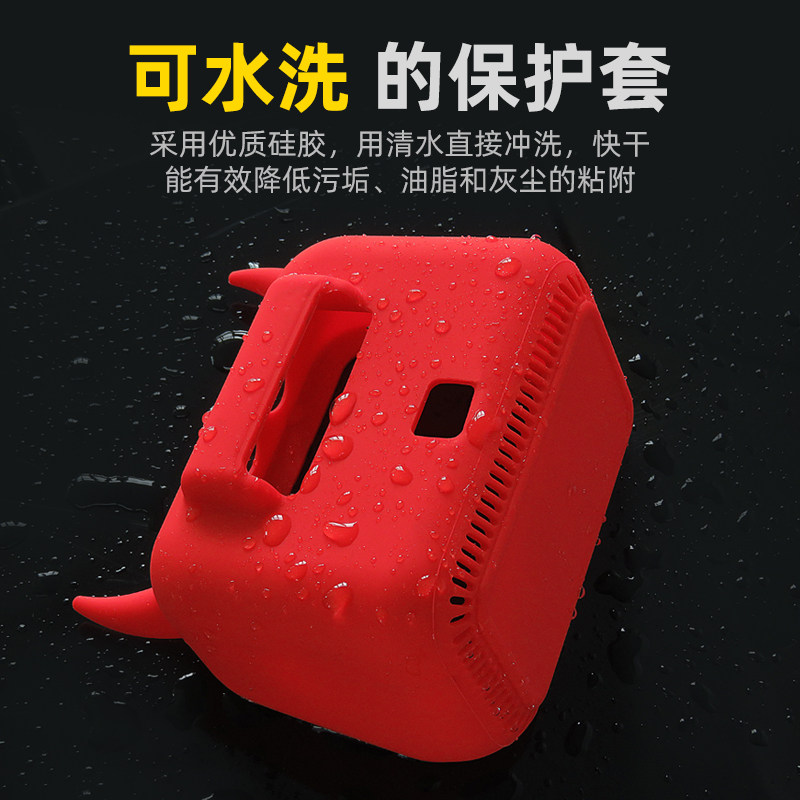 适用于小爱触屏音响保护套同学智能音箱配件防摔外套贴膜钢化膜