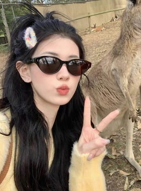 2024年新款猫眼墨镜女高级感