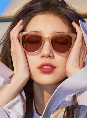刘亦菲许红豆同款墨镜茶色