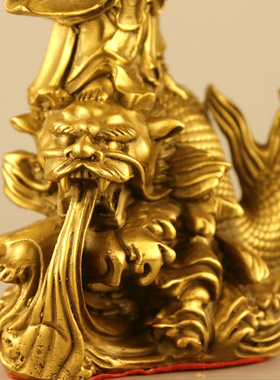 纯黄铜观世音菩萨提篮观音