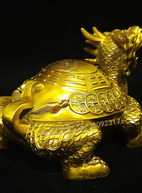 黄铜纳福明清古典家居装饰品