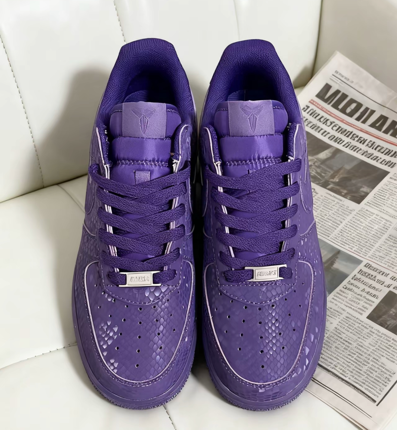 Nike Air Force 1 Low Kobe Forever 科比AF1低帮板鞋紫色IB0018 - 图2