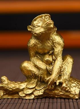 铜十二生肖摆件老鼠铜牛鸡蛇马虎兔龙羊猴猪工艺品12生肖摆件全套