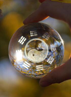 爱好者静心凝神净化幸运情绪稳定止怒心平气和解压风水水晶球摆件