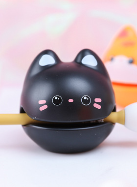 新款功德小木鱼卡通玩偶休闲办公室桌面敲打静心解压神器生日礼物