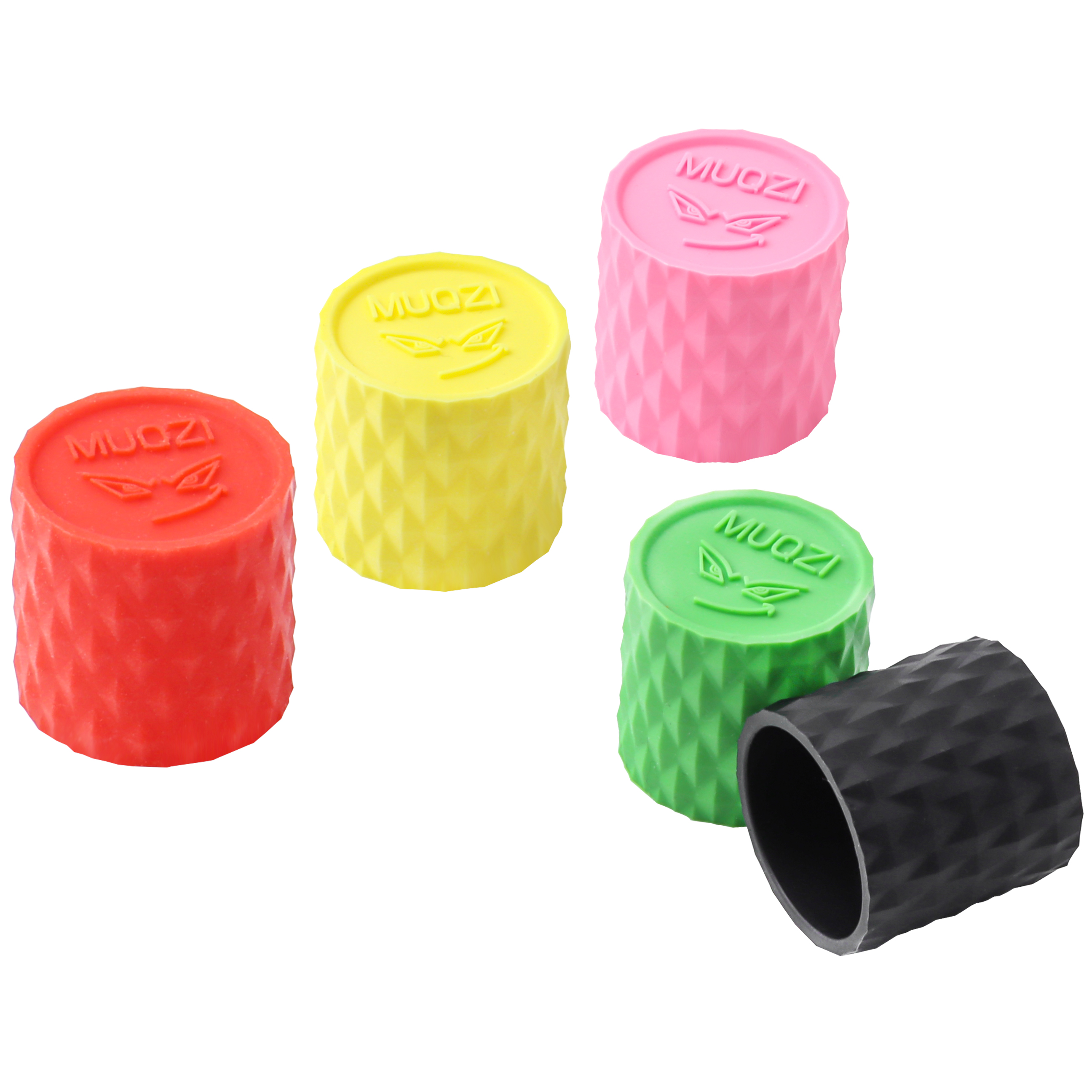 MUQZI山地公路自行车把弯把端保护套防滑耐磨硅胶束套绑带防松散 - 图1