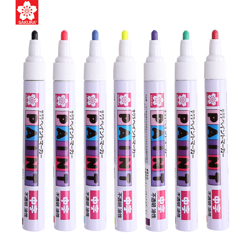 Sakura color paint pen Sakura highlight pen touch-up pen