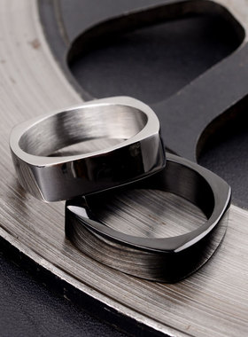 小众印章无性别戒指INS可刻字