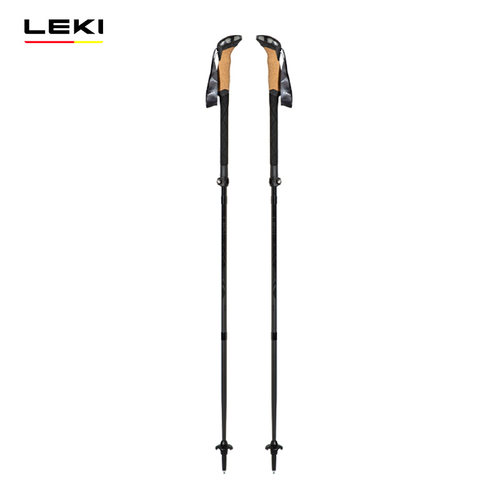 [德国LEKI断货款]户外徒步登山杖超轻伸缩外锁至尊碳纤维折叠Z杖-图3