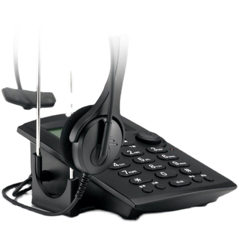 摩托罗拉HT330C录音电话机 头戴话务员耳机 呼叫中心客服耳麦电话,淘宝优惠券,粉丝福利购,淘宝优惠卷