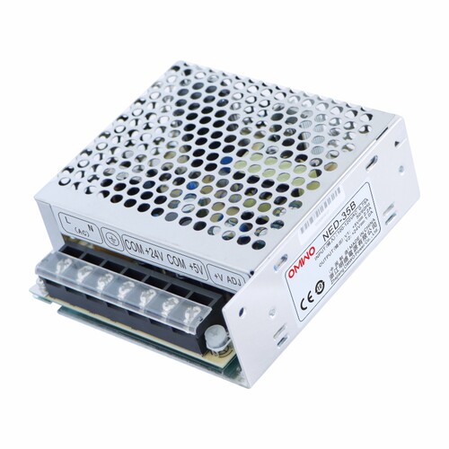 NED-35B 5V2.2A24V1.0A双组输出明维工业控制直流开关电源供应器 - 图3