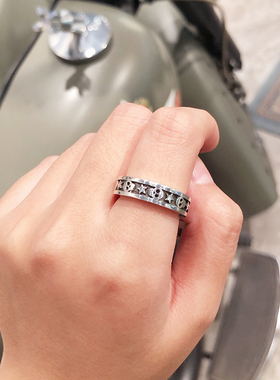 经典骷髅男女戒指ins潮流礼物