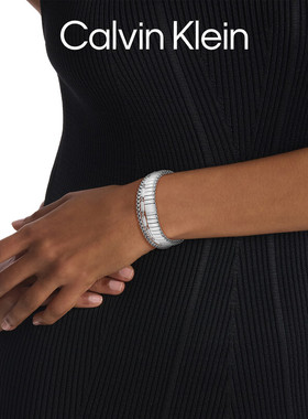 Calvin Klein凯文克莱三重奏系列金属手链女时尚百搭简约链条手饰