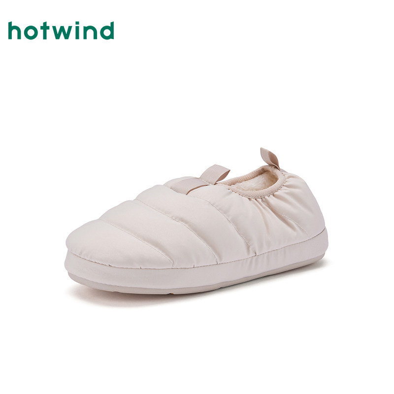 热风加绒毛毛鞋女鞋2025年冬季新款平底舒适家居鞋子保暖面包鞋,淘宝优惠券,粉丝福利购,淘宝优惠卷