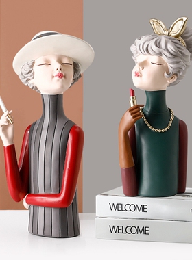 少女心泡泡女孩人偶摆件