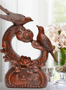 喜结连理比翼鸟结婚礼物