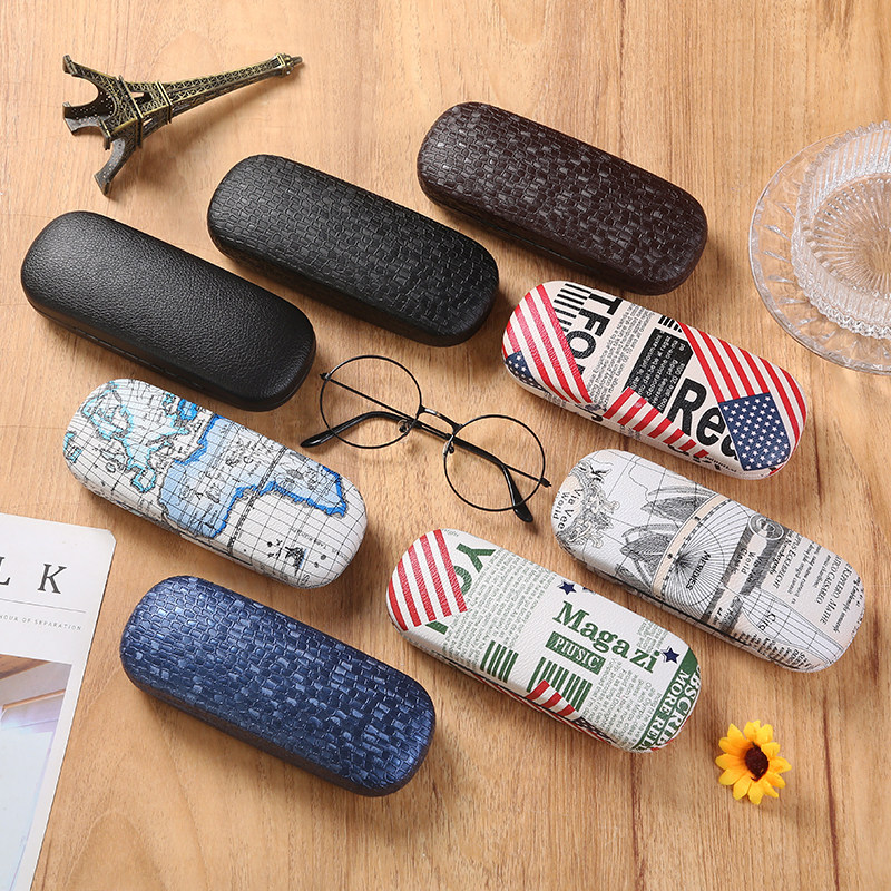 眼镜盒ins高级感男生创意防抗压轻日系颜值复古学生近视墨镜子男,淘宝优惠券,粉丝福利购,淘宝优惠卷