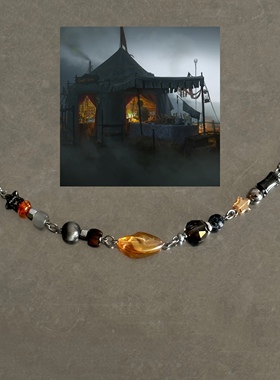 异世界连接器/h3r3《再等冬天》封面配色概念手链/小众原创