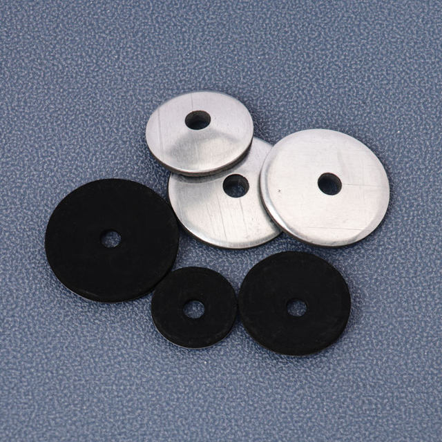Waterproof composite gasket galvanized color steel tile gasket