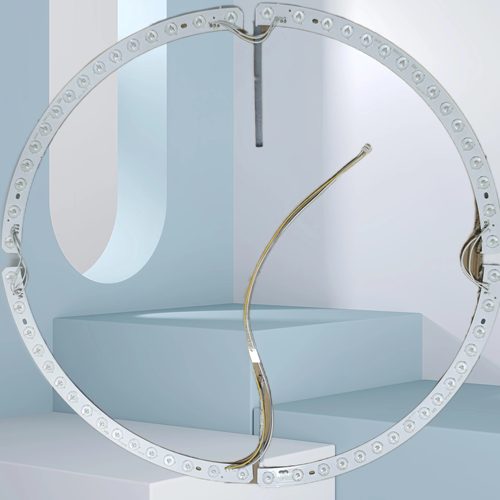 适配多系列吸顶灯风扇灯替换灯芯光源高亮三色变光圆弧形可全白光 - 图1