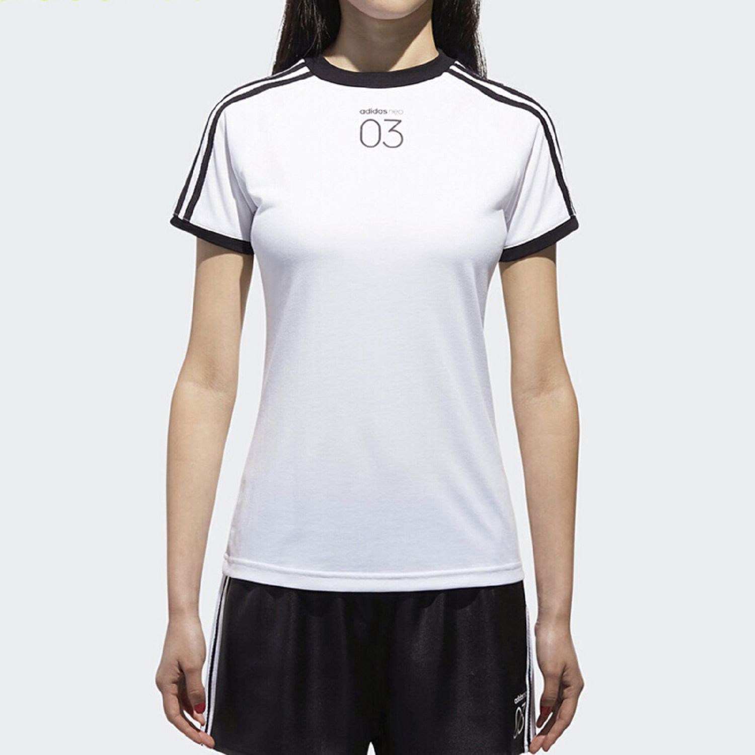 Adidas Neo Women S 2020 Spring And Summer New Casual Round Neck