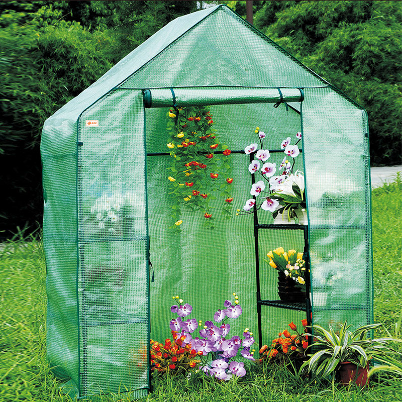 花房保温棚阳台花架子种菜架小温室防寒大棚多肉温棚户外暖棚支架