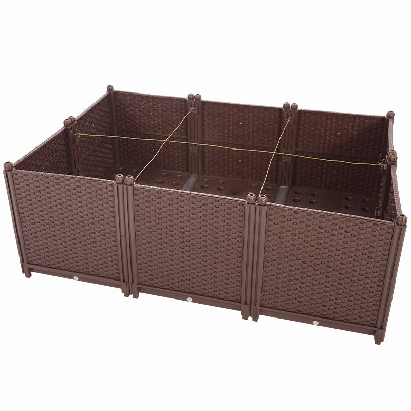 种菜盆阳台加深加高种植箱种菜盆花盆长方形家庭屋顶室外花箱花槽,淘宝优惠券,粉丝福利购,淘宝优惠卷