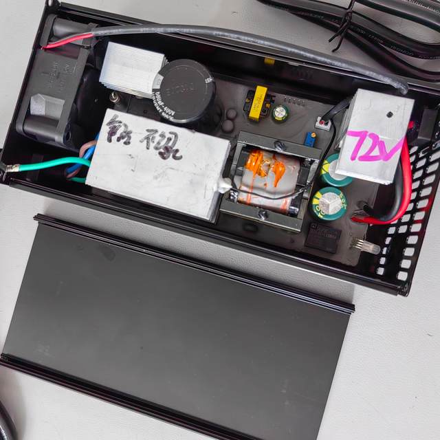 48v60v72v ternary charger filled with glue