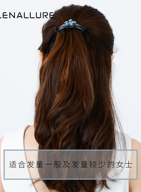 马尾发夹后脑勺头饰横夹