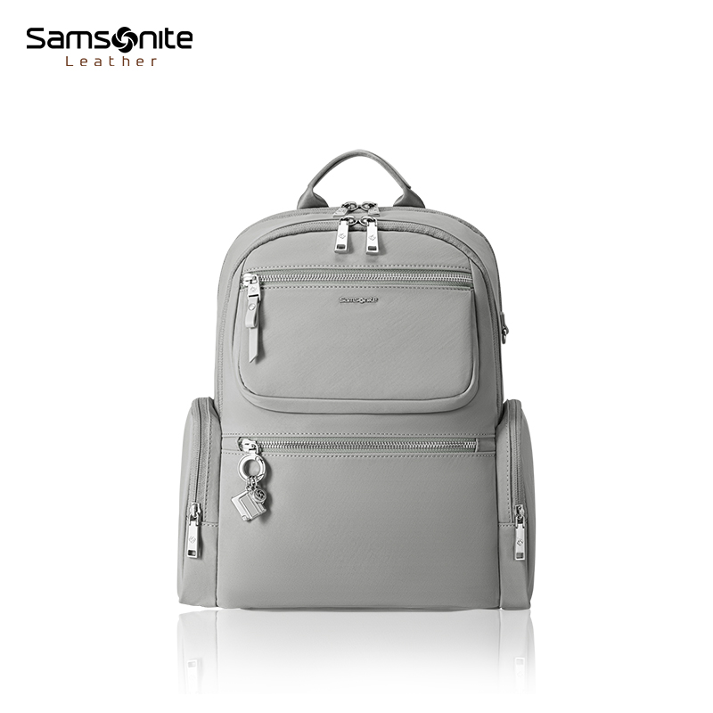 Samsonite/新秀丽休闲潮流背包 通勤轻便百搭双肩背包书包女NW7 - 图3