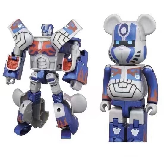 Bearbrick Transformers变形金刚电影版擎天柱Optimus Prime200%-图0