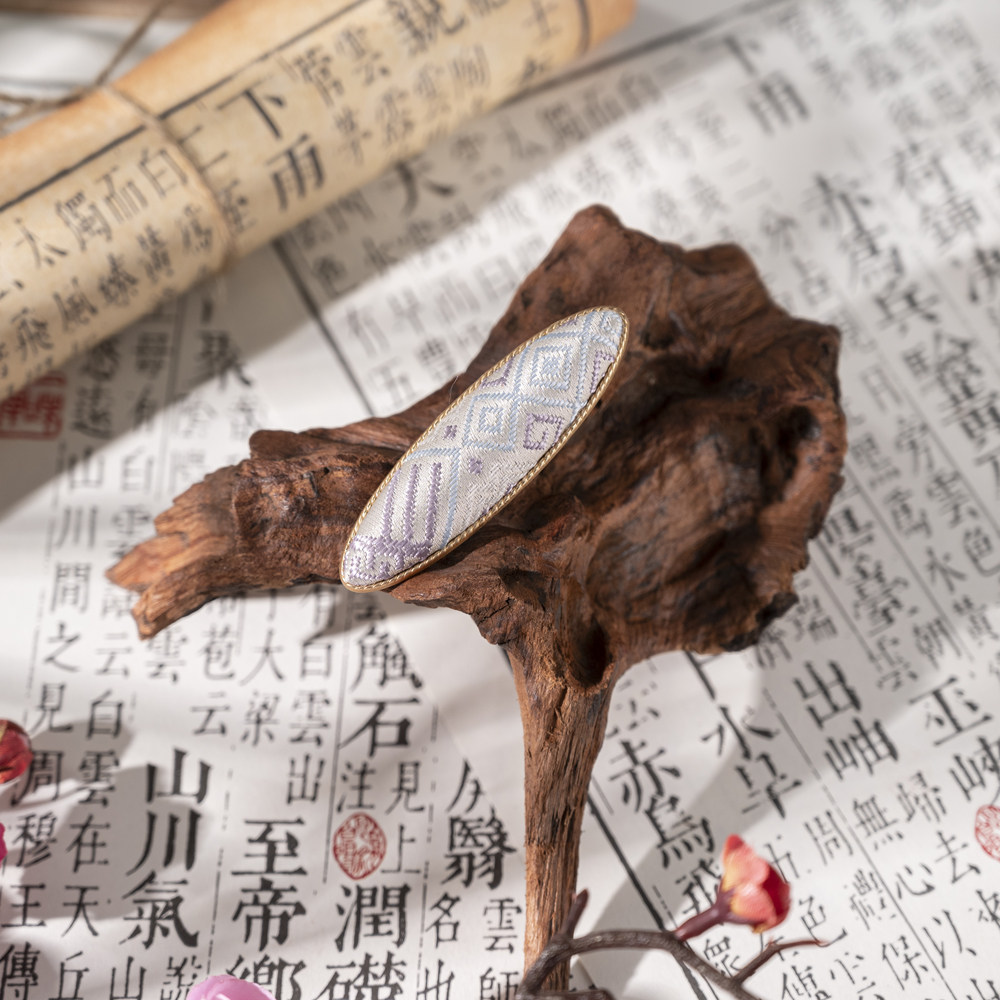 广西壮锦特色手工发夹文旅特色小礼品手工发饰发卡,淘宝优惠券,粉丝福利购,淘宝优惠卷