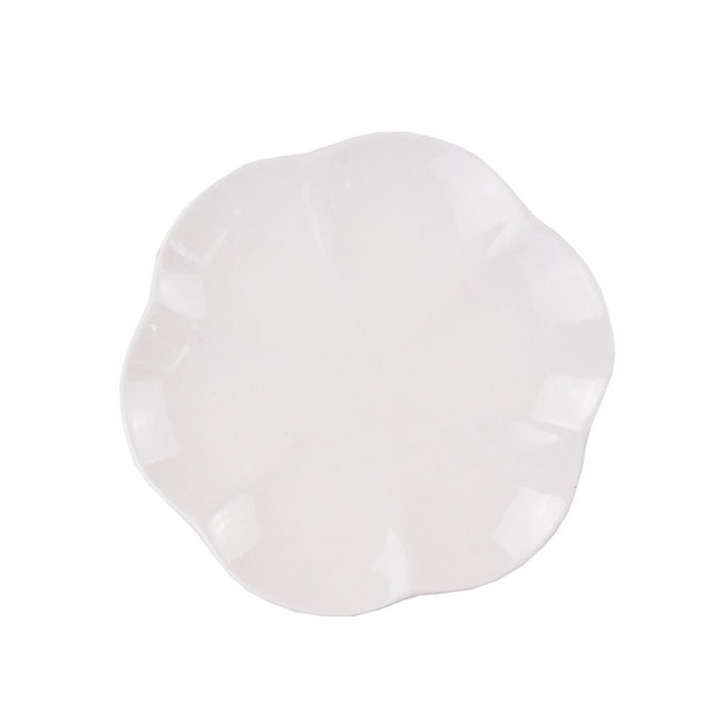 Creative ceramics for pure white irregular restaurants and hotels