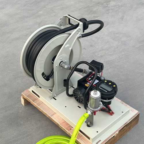 抽油泵柴油电动12v24v220v伏手提吨桶挂式计量加油机抽油神器自停 - 图2