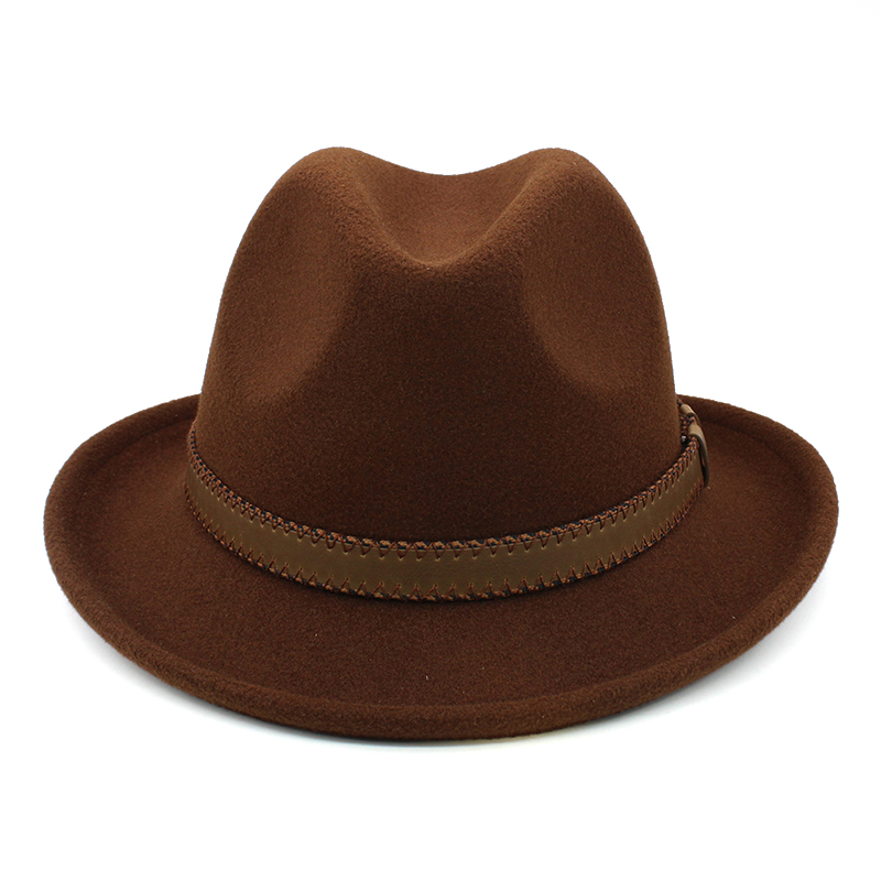 春秋冬季男女保暖卷边毛呢小礼帽欧美英伦经典复古翘檐爵士帽子,淘宝优惠券,粉丝福利购,淘宝优惠卷