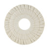 White cloth wheel edge banding machine polishing wheel polishing cloth wheel edge banding machine accessories without iron core 150*50*20mm