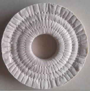 White cloth wheel edge banding machine polishing wheel polishing cloth wheel edge banding machine accessories without iron core 150*50*20mm
