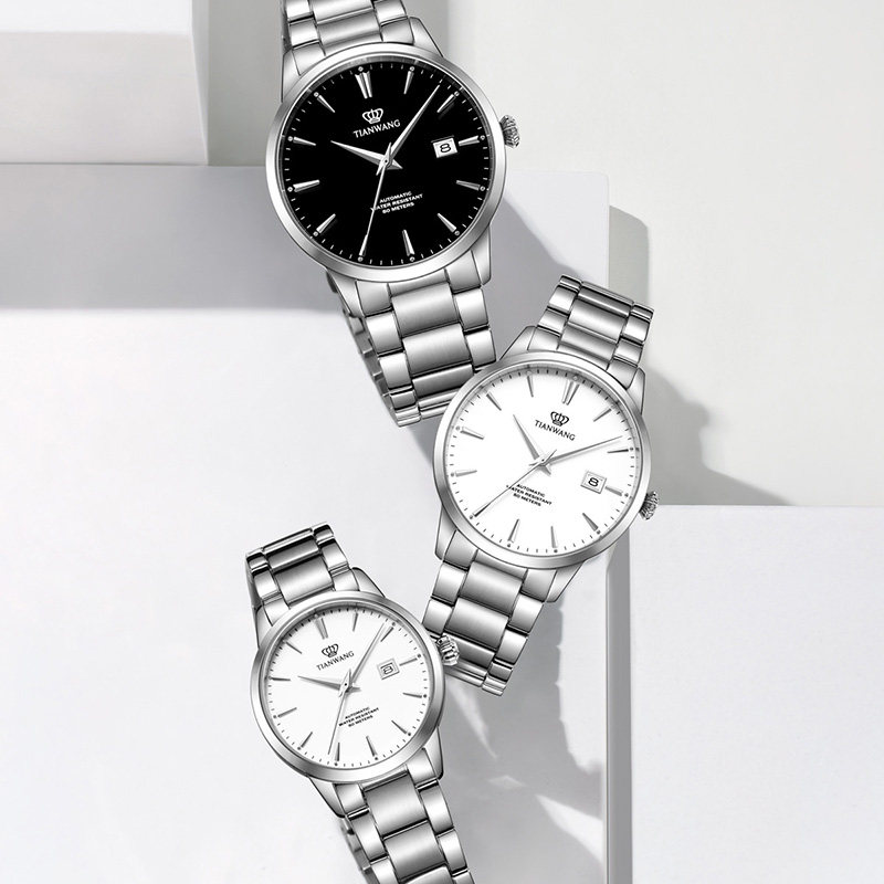 [商场同款专柜直发]天王男士机械表 天王半小时国产腕表