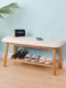 Nanzhu Soft Stool Surface Shoe Changing Stool Rectangular ຮ້ານເສື້ອຜ້າ