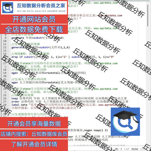 上市公司人工智能技术&应用2024-2000年报词频Stata整理Dta+Excel - 图0
