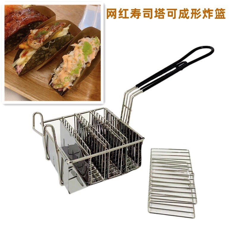 不锈钢夹子食品夹Taco Holder 餐厅塔可薄饼架春卷架墨西哥煎饼架,淘宝优惠券,粉丝福利购,淘宝优惠卷