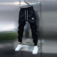 Trendy new autumn and winter velvet embroidered men's casual pants