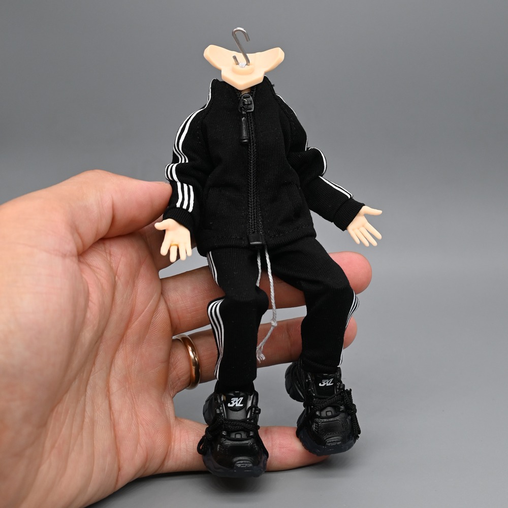 12分阿巳3.0修罗丸北冥体运动服套装bjd素体外套卫衣卫裤校服娃衣 - 图2