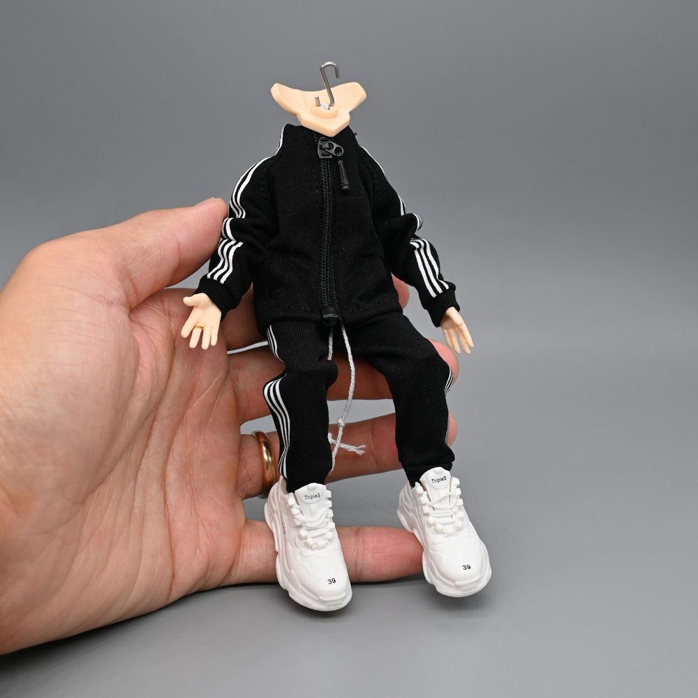 12分阿巳3.0修罗丸北冥体运动服套装bjd素体外套卫衣卫裤校服娃衣 - 图1