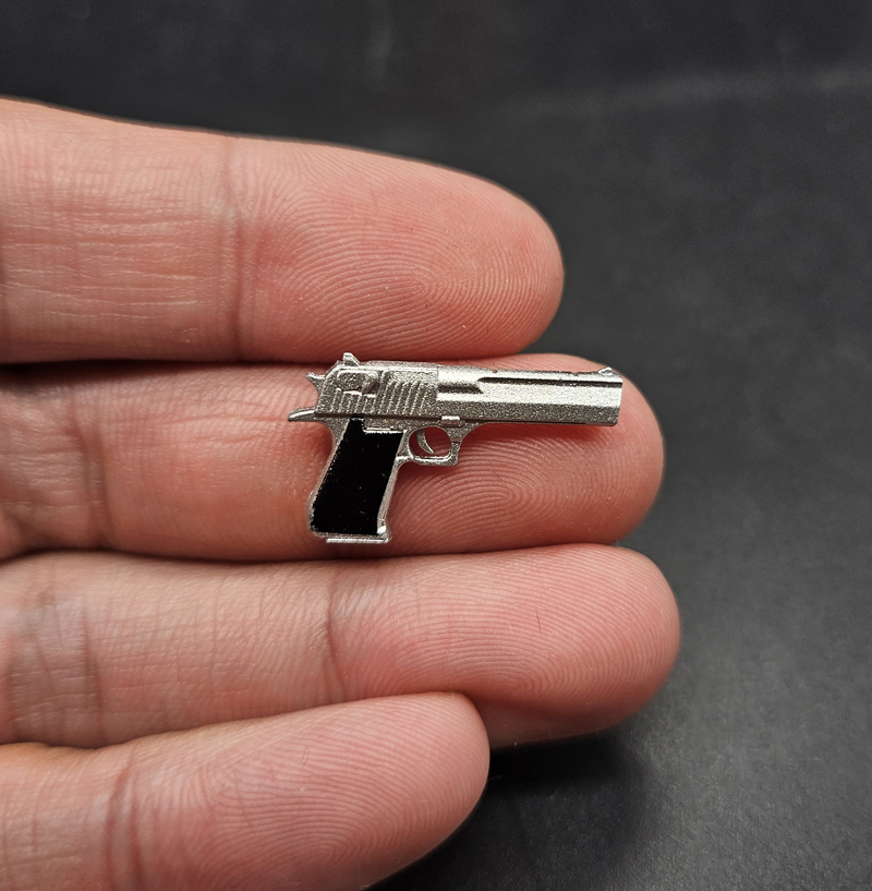1/12兵人武器配件figma机娘沙鹰手枪6寸shf死侍人偶素体枪模型diy - 图2