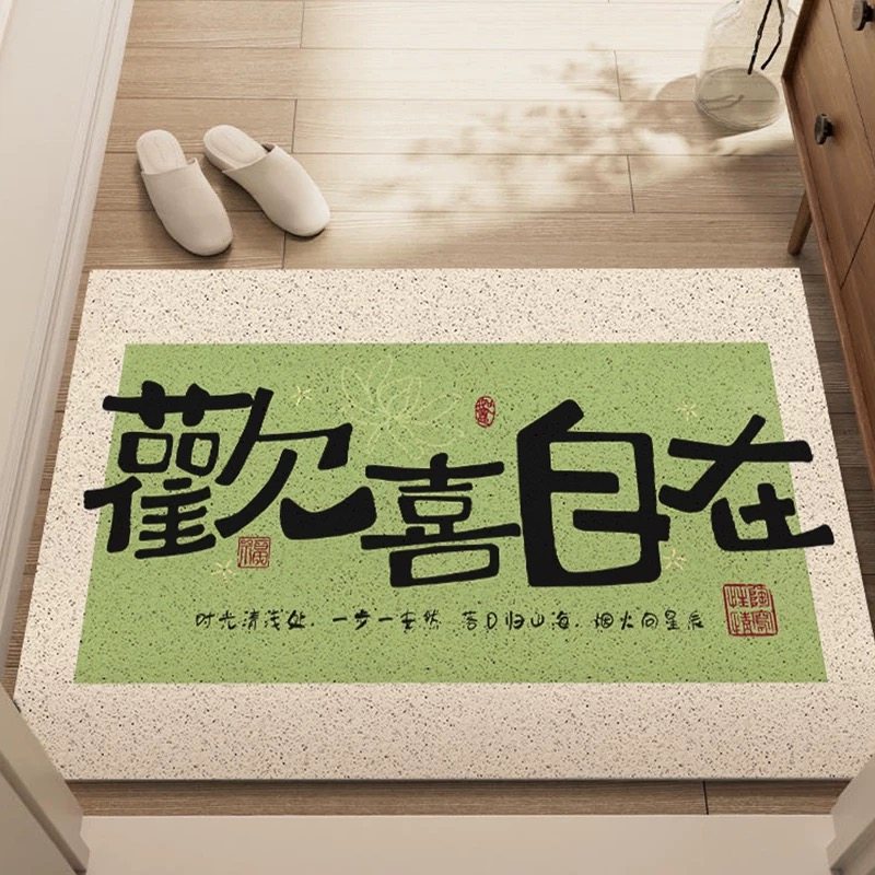 创意私家草坪丝圈入户门垫玄关除尘脚垫可裁剪门口地垫加厚可水洗,淘宝优惠券,粉丝福利购,淘宝优惠卷