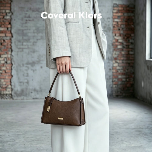 COVERAL KLORS小众高级感手提包女百搭通勤出游休闲腋下斜挎包 - 图1
